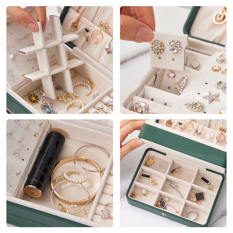 Multi-Layer Necklace Jewelry Storage Box