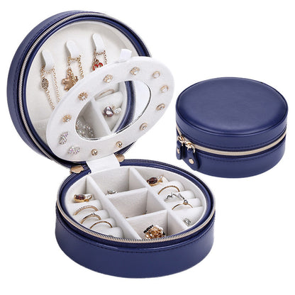 Compact Jewelry Storage Organizer for Necklaces, Rings, Bracelets, and Earrings