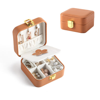 PU Leather Ring Jewelry Storage Box