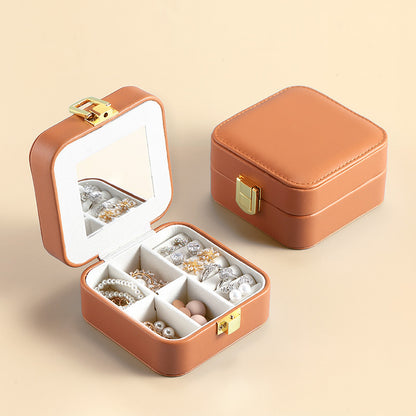 PU Leather Ring Jewelry Storage Box