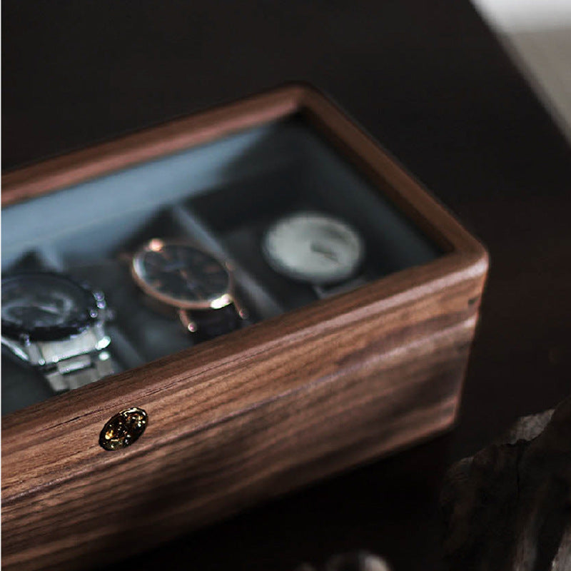 Timeless Solid Wood Watch Display Case