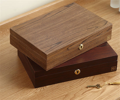 Classic Solid Wood Jewelry Box