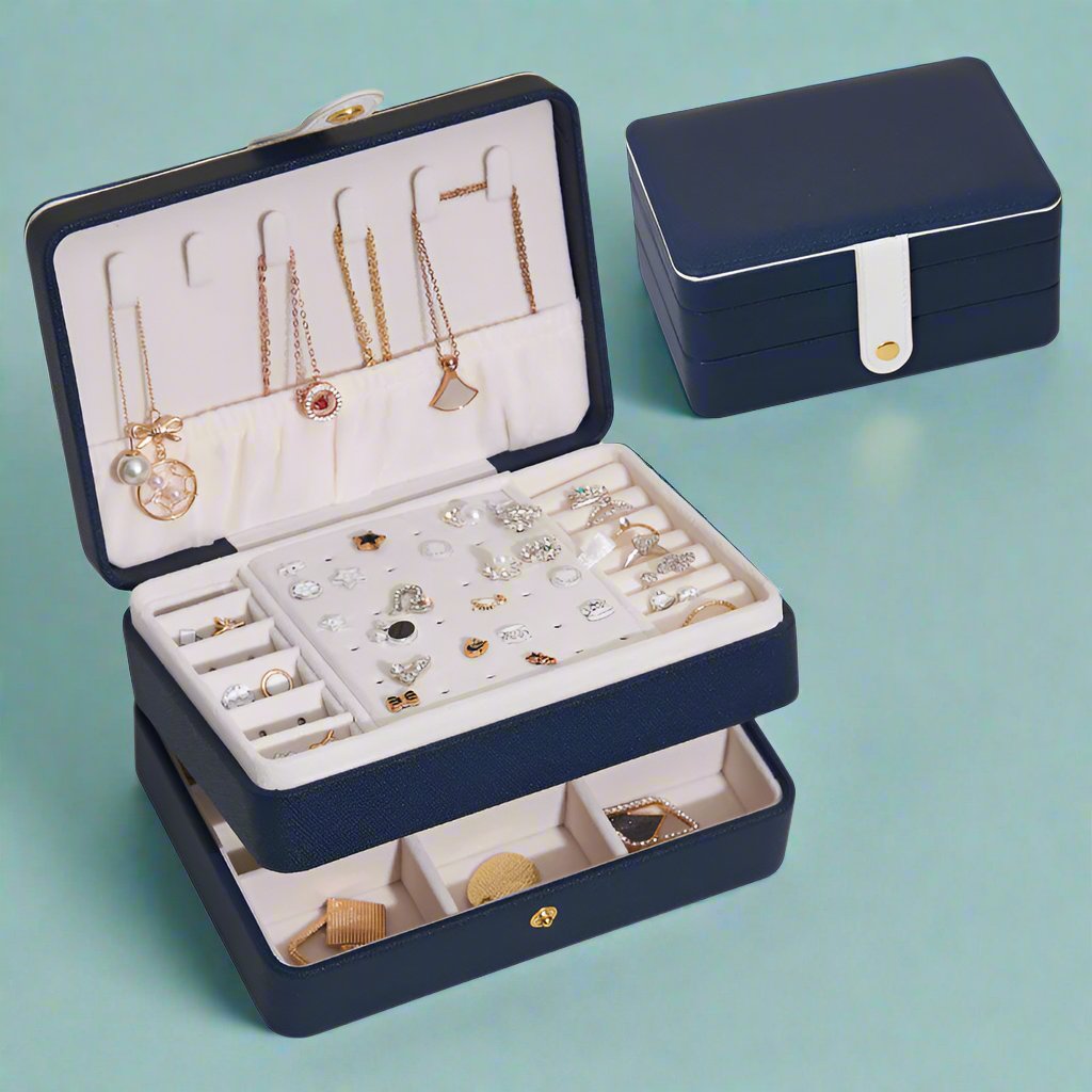 Multi-Layer Necklace Jewelry Storage Box