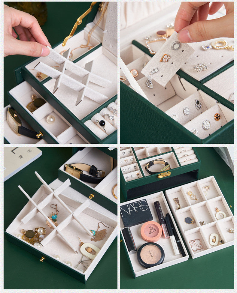 Multifunctional Large Capacity Storage Jewelry Box