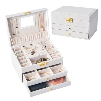 Multifunctional Large Capacity Storage Jewelry Box