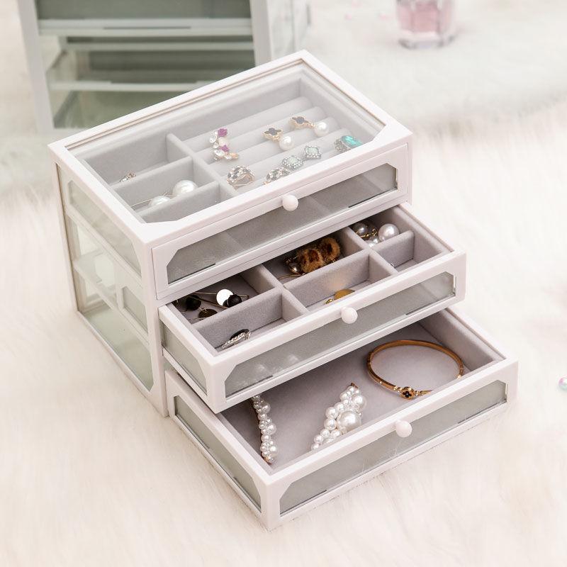 Three-Layer Earring & Necklace Display Box