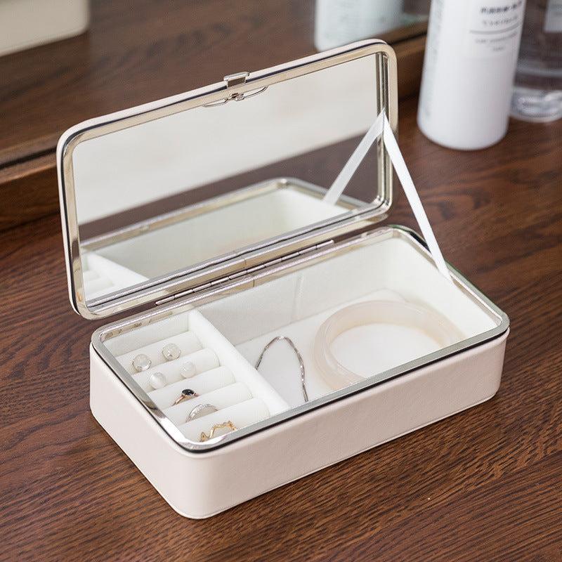 Large Capacity PU Jewelry Storage Box