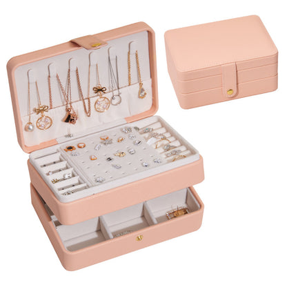 Multi-Layer Necklace Jewelry Storage Box