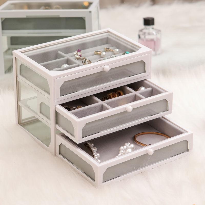 Three-Layer Earring & Necklace Display Box