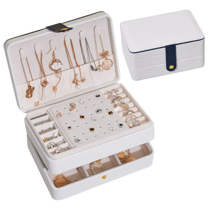 Multi-Layer Necklace Jewelry Storage Box