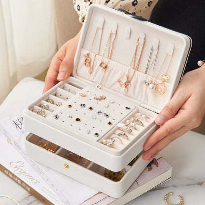 Multi-Layer Necklace Jewelry Storage Box